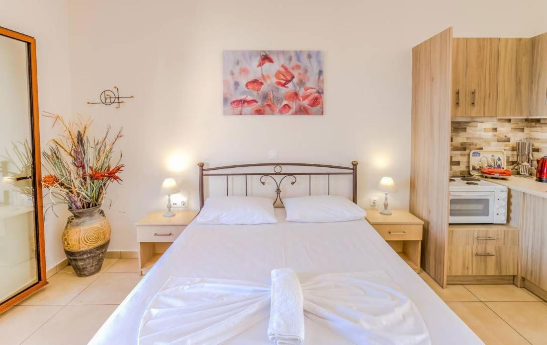 Aloustina Apartments أركانجيلوس المظهر الخارجي الصورة